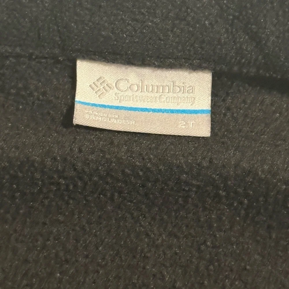 Columbia Toddler 2T Black Fleece Outerwear/Jacket